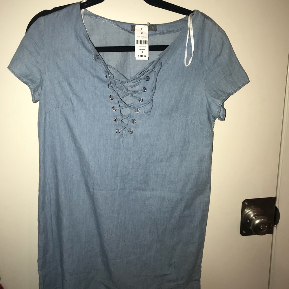 LF denim mini dress